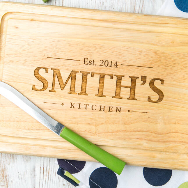 Family Name Chopping Board